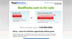 Desktop Screenshot of bwdradio.com